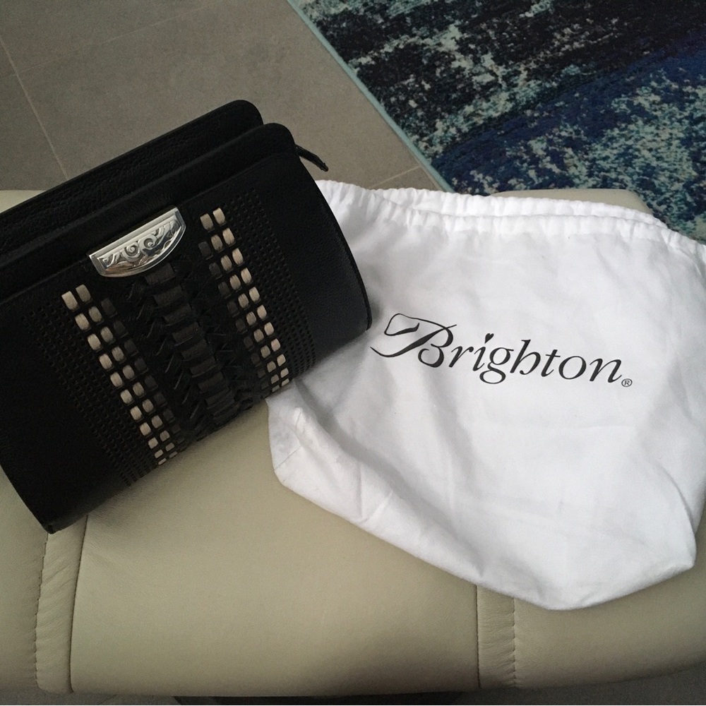 Brighton Black Martina Organizer (NWT)